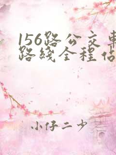 156路公交车路线全程站点
