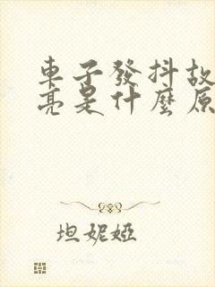 车子发抖故障灯亮是什么原因