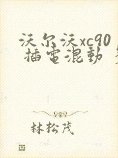 沃尔沃xc90 插电混动 多少钱一辆