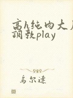 高h纯肉大尺度调教play