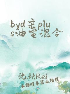 byd宋plus油电混合