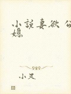 小说妻欲 公与媳 小说妻欲 公与媳