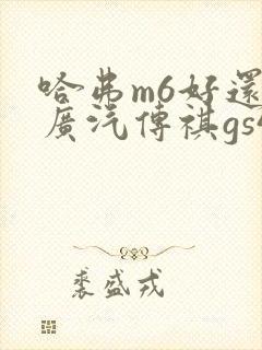 哈弗m6好还是广汽传祺gs4好 哈弗m6好还是广汽传祺gs4好