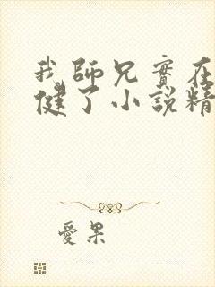 我师兄实在太稳健了小说精校版