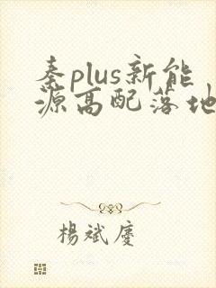 秦plus新能源高配落地多少钱