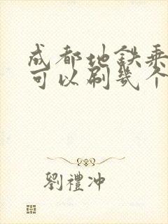 成都地铁乘车码可以刷几个人