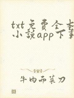 txt免费全本小说app下载免费 app