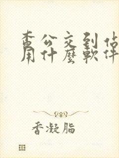 查公交到站时间用什么软件