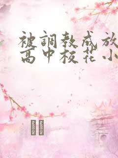 被调教成放荡的高中校花小说 被调教成放荡的高中校花小说