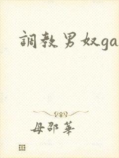 调教男奴gay