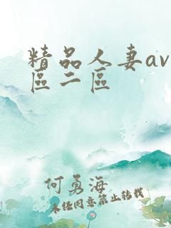 精品人妻av一区二区