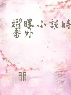 耀眼小说时玖远番外