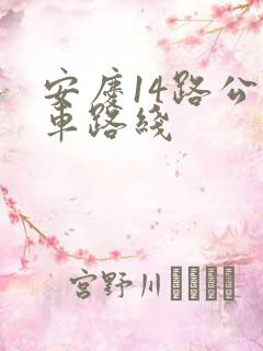安庆14路公交车路线