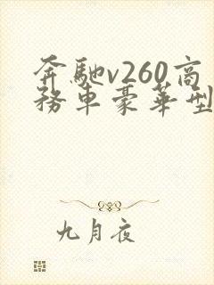 奔驰v260商务车豪华型多少钱