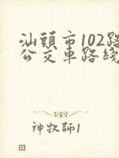 汕头市102路公交车路线