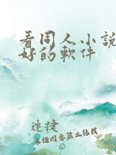 看同人小说比较好的软件