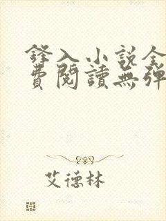 锋入小说全文免费阅读无弹窗