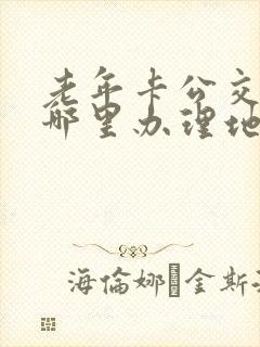 老年卡公交卡在哪里办理地址