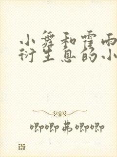 小舞和霍雨浩繁衍生息的小说 小舞和霍雨浩繁衍生息的小说