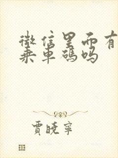 微信里面有地铁乘车码吗