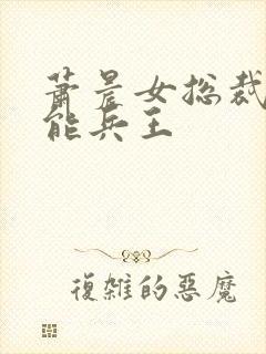 萧晨女总裁的全能兵王