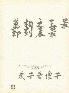 万相之王最新章节列表最