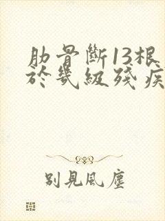 肋骨断13根属于几级残疾