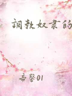 调教奴隶的小说
