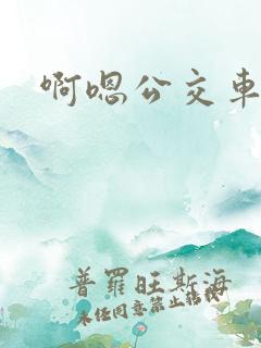 啊嗯公交车上