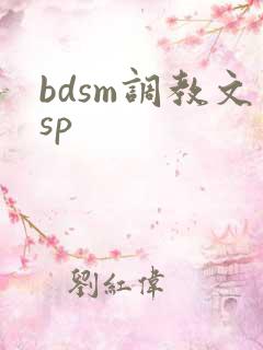 bdsm调教文sp