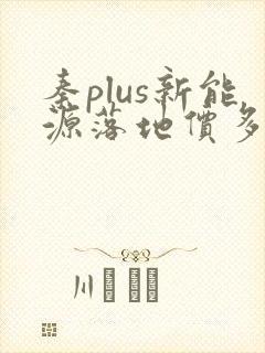 秦plus新能源落地价多少