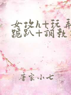 女攻h+玩弄+跪趴+调教花