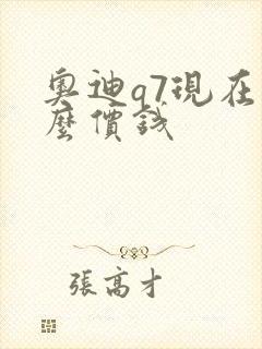 奥迪q7现在什么价钱
