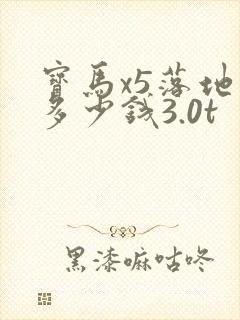 宝马x5落地价多少钱3.0t