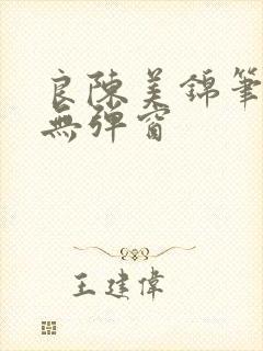 良陈美锦笔趣阁无弹窗 良陈美锦笔趣阁无弹窗