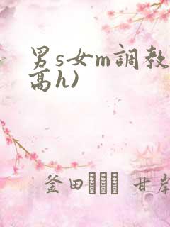 男s女m调教(高h)