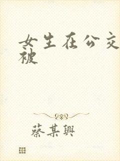 女生在公交车上被