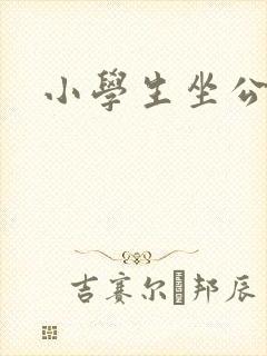 小学生坐公交车