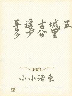 平遥古城五台山多少公里