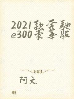 2021款奔驰e300豪华版