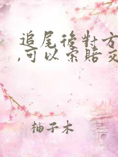 追尾后对方全责,可以索赔交通费吗 追尾后对方全责,可以索赔交通费吗