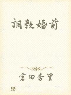 调教婚前
