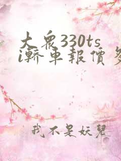 大众330tsi轿车报价多少钱一辆