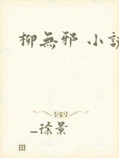 柳无邪 小说 柳无邪 小说