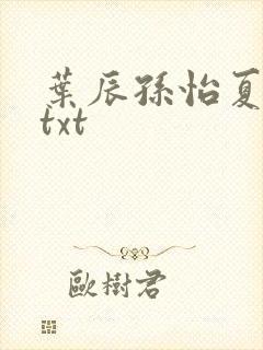叶辰孙怡夏若雪txt