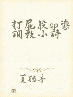 打屁股sp惩罚调教小诗