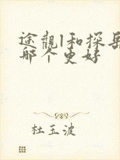 途观l和探岳买哪个更好