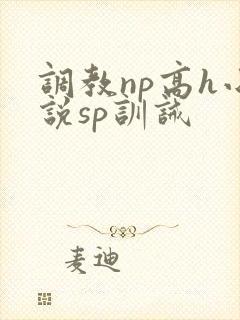 调教np高h小说sp训诫