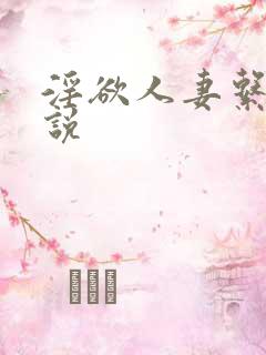 淫欲人妻系列小说