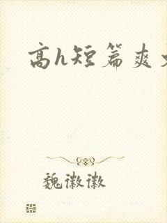高h短篇爽文